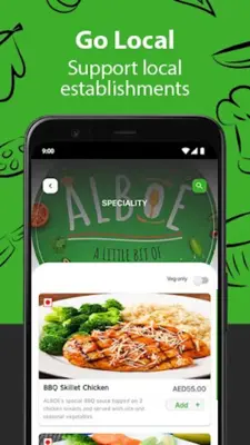 Gofood - Order food online in android App screenshot 1