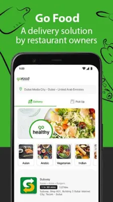 Gofood - Order food online in android App screenshot 3